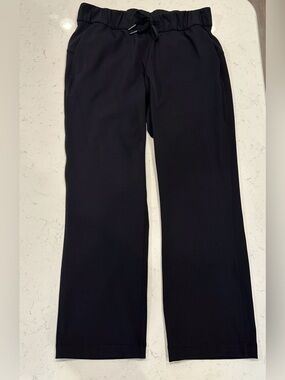 Lululemon On the Fly 7/8 Black Pants